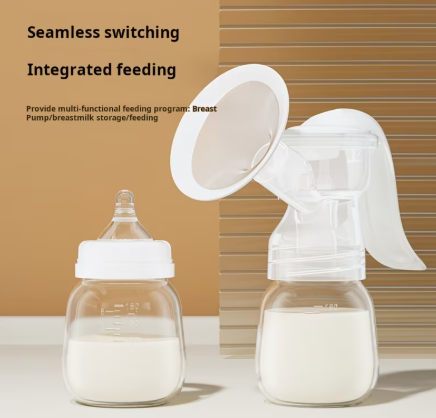 Integrated Feeding Manual Breast Pump & Storage Set